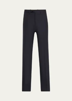 KitonMen's 15 Micron Flat-Front Trousers