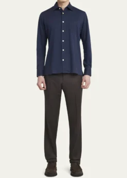 KitonMen's Nerano Cotton Stretch Sport Shirt