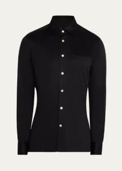 KitonMen's Nerano Stretch Sport Shirt