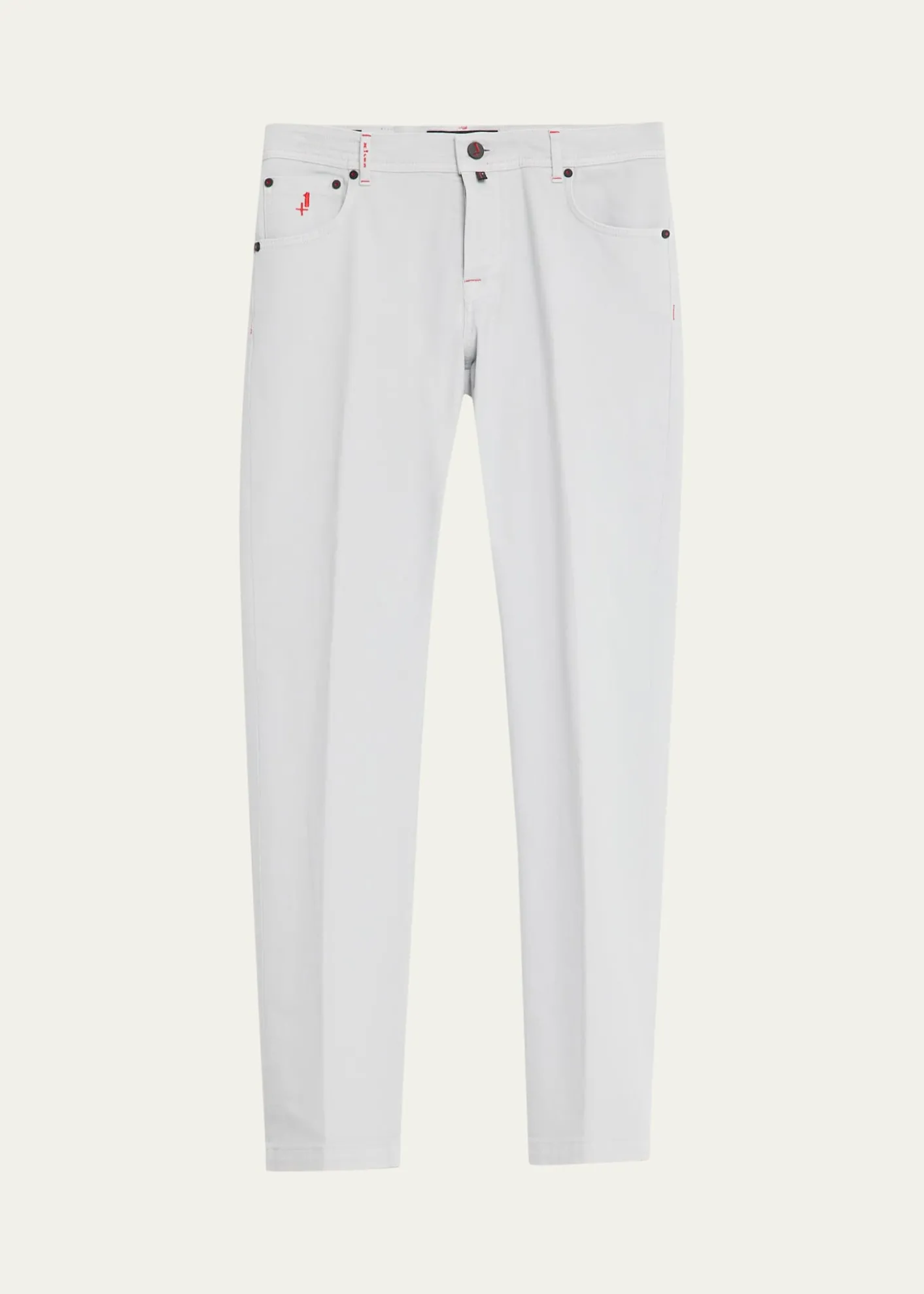 KitonMen's Plus One Slim Stretch Five-Pocket Pants