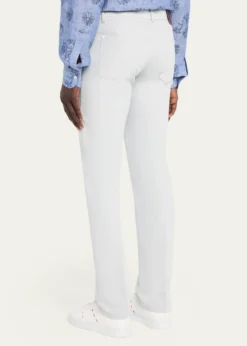 KitonMen's Plus One Slim Stretch Five-Pocket Pants