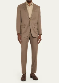 KitonMen's Solid Wool Single-Breasted Sport Coat