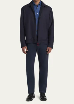 KitonMen's Straight Leg Cotton-Stretch Five-Pocket Pants