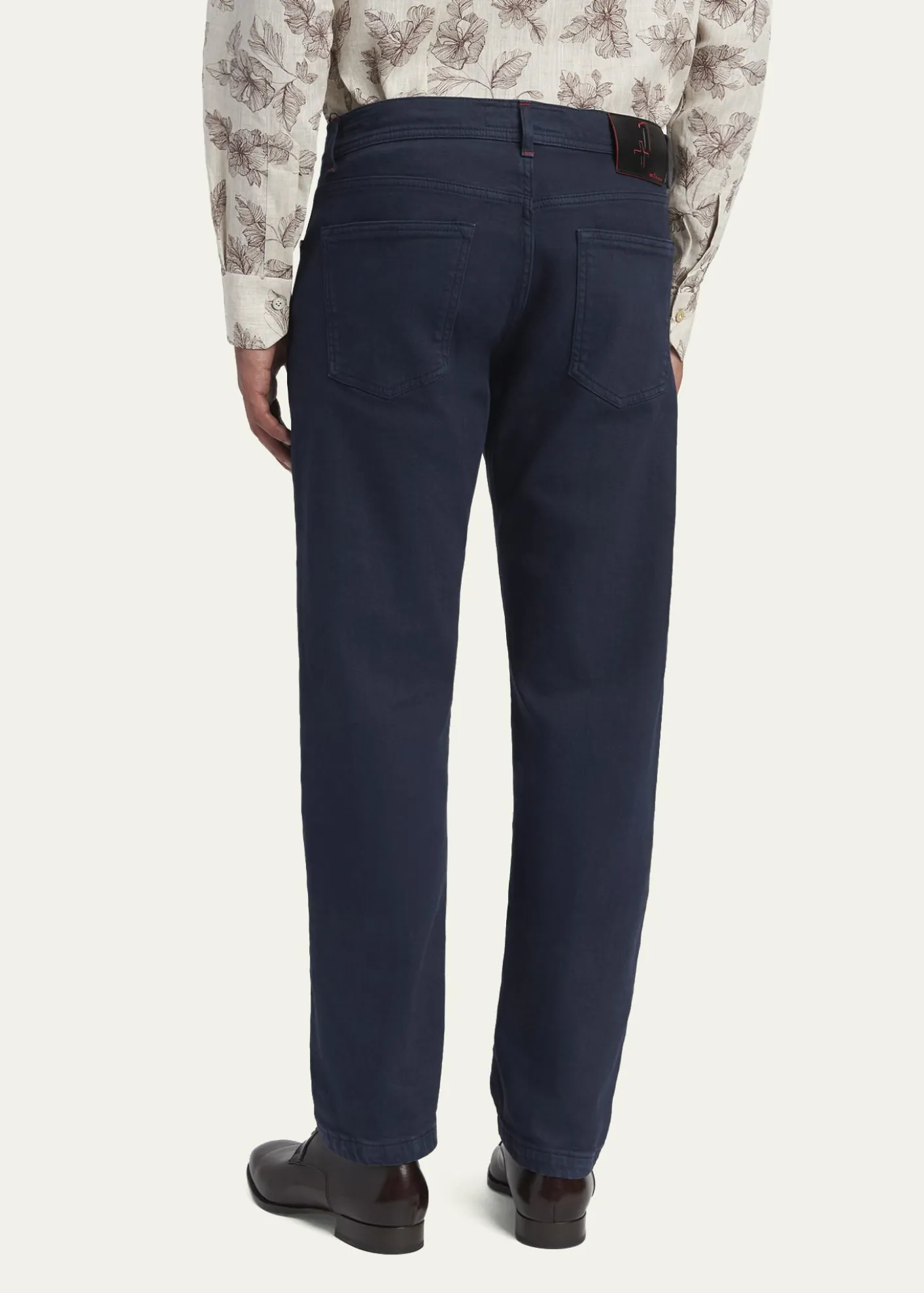 KitonMen's Straight Leg Cotton-Stretch Five-Pocket Pants