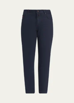 KitonMen's Straight Leg Cotton-Stretch Five-Pocket Pants