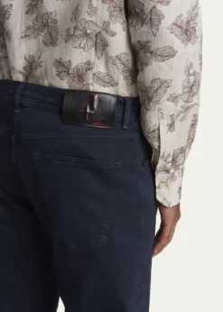 KitonMen's Straight Leg Cotton-Stretch Five-Pocket Pants
