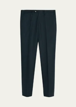 KitonMen's Wool and Cashmere Flat-Front Pants
