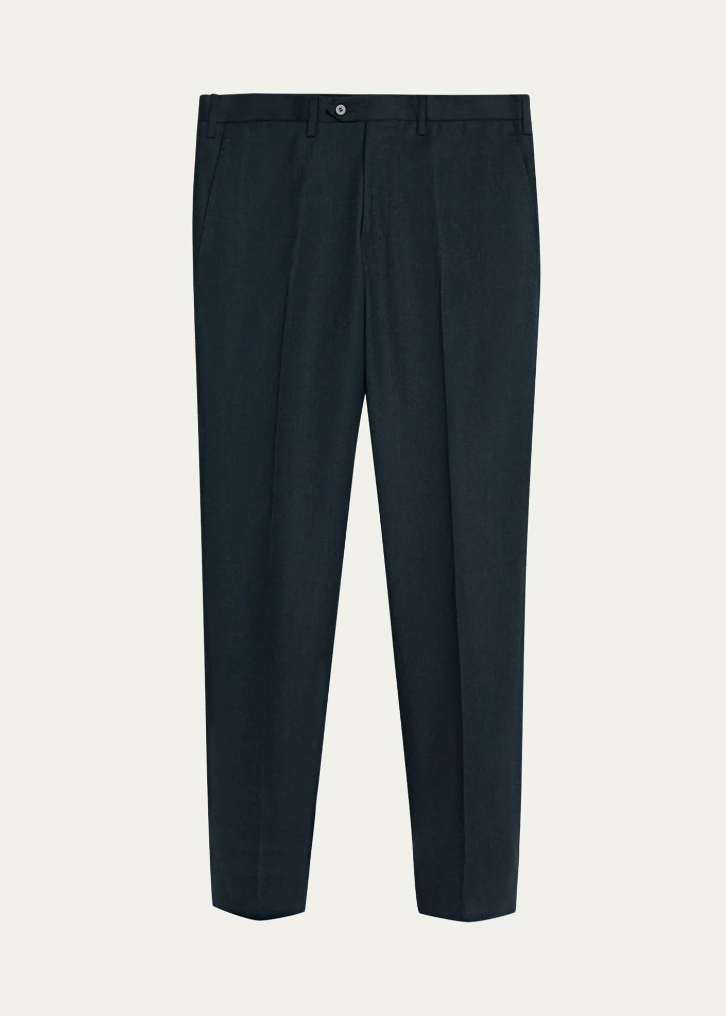 KitonMen's Wool and Cashmere Flat-Front Pants