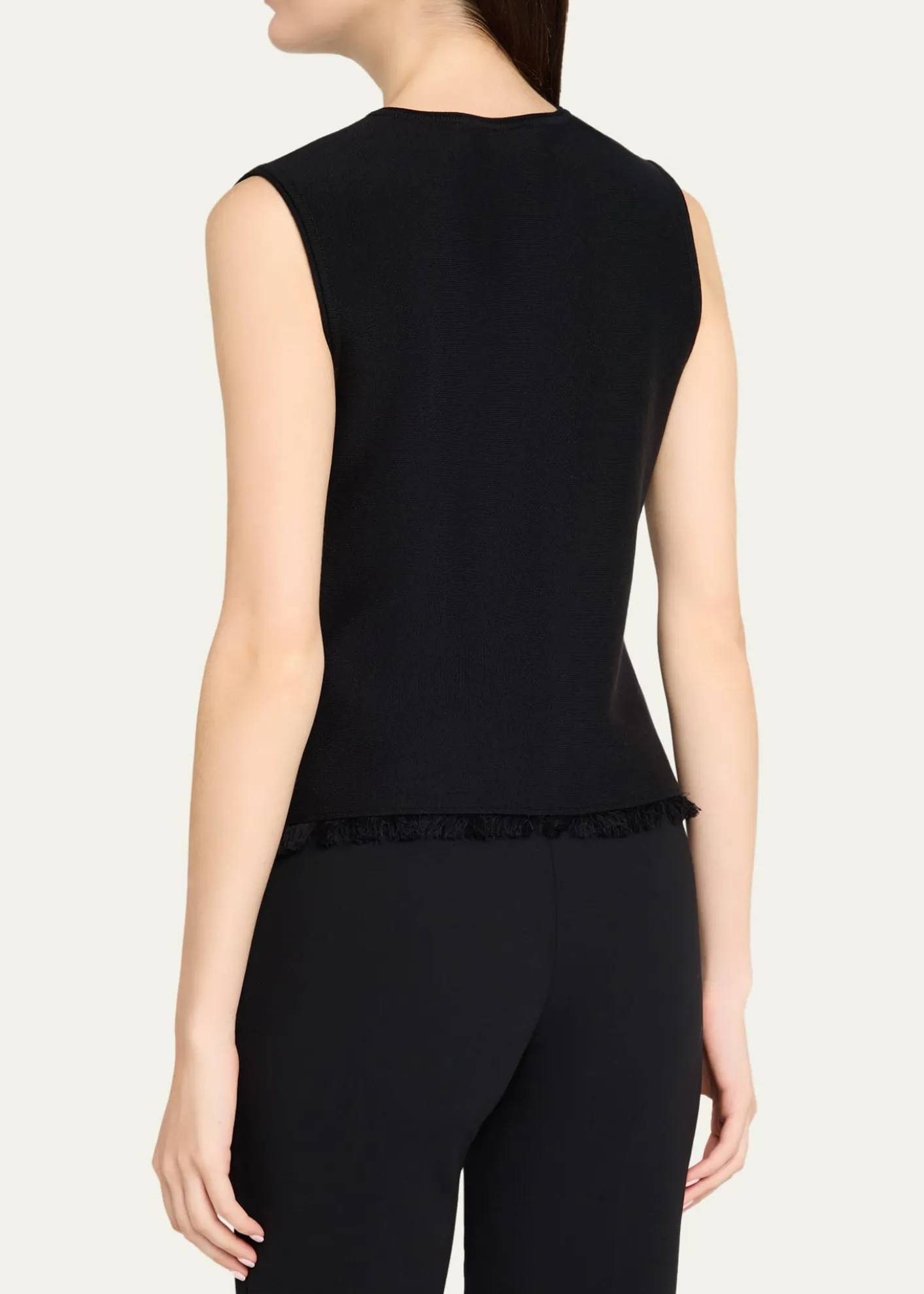 Kobi HalperinAnya Fringe-Hem Knit Vest