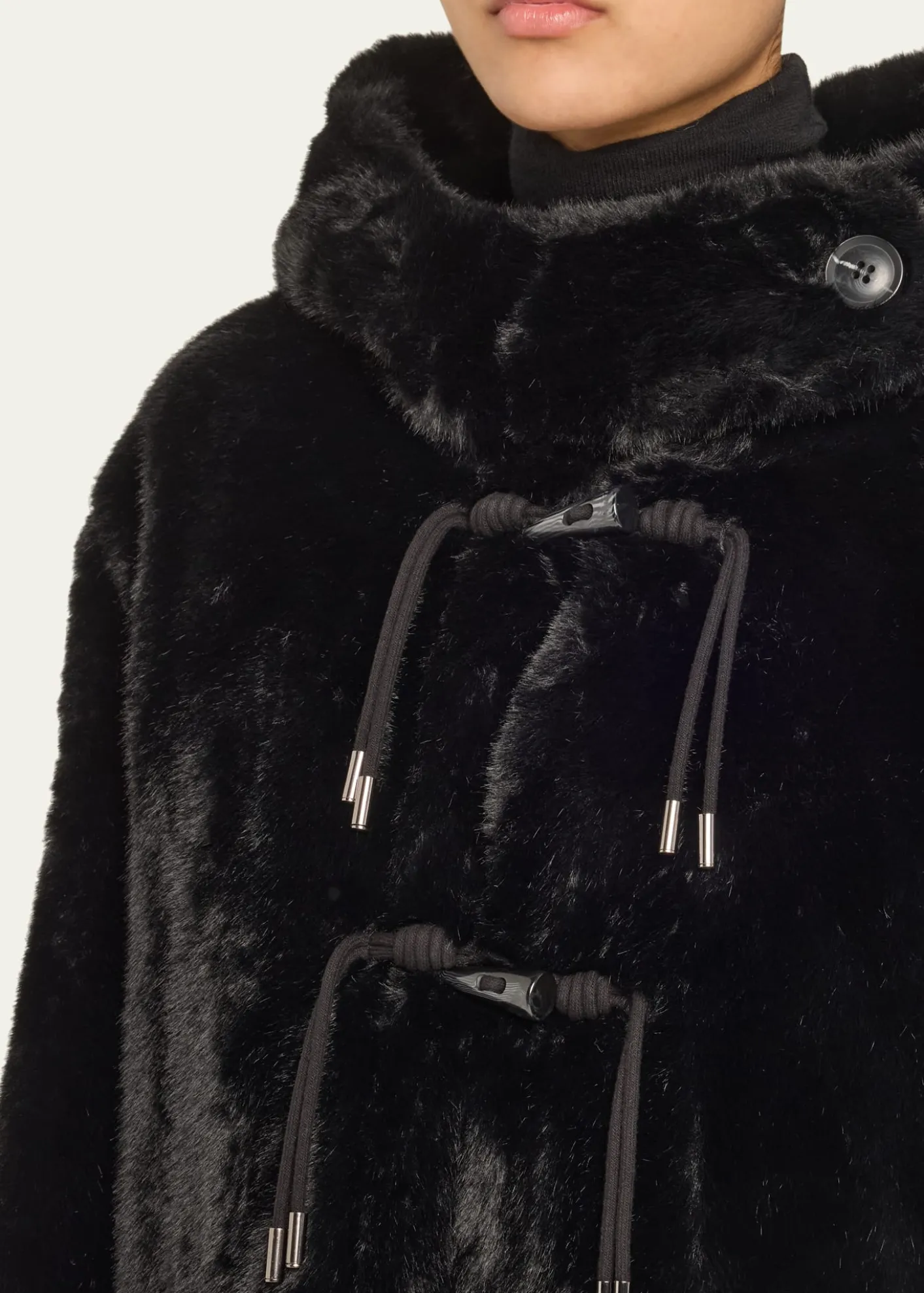 Kobi HalperinAriel Hooded Faux Fur Coat