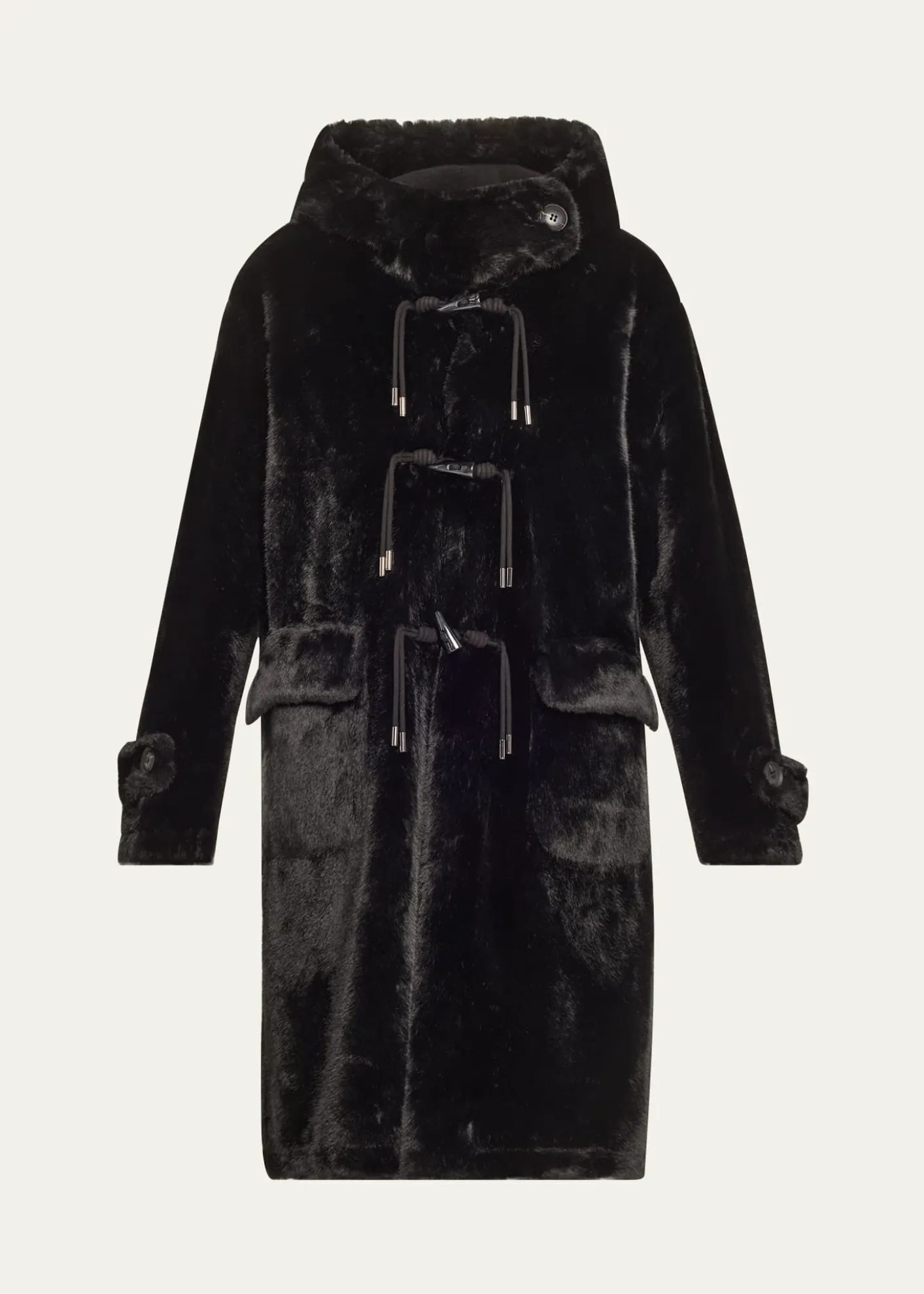 Kobi HalperinAriel Hooded Faux Fur Coat