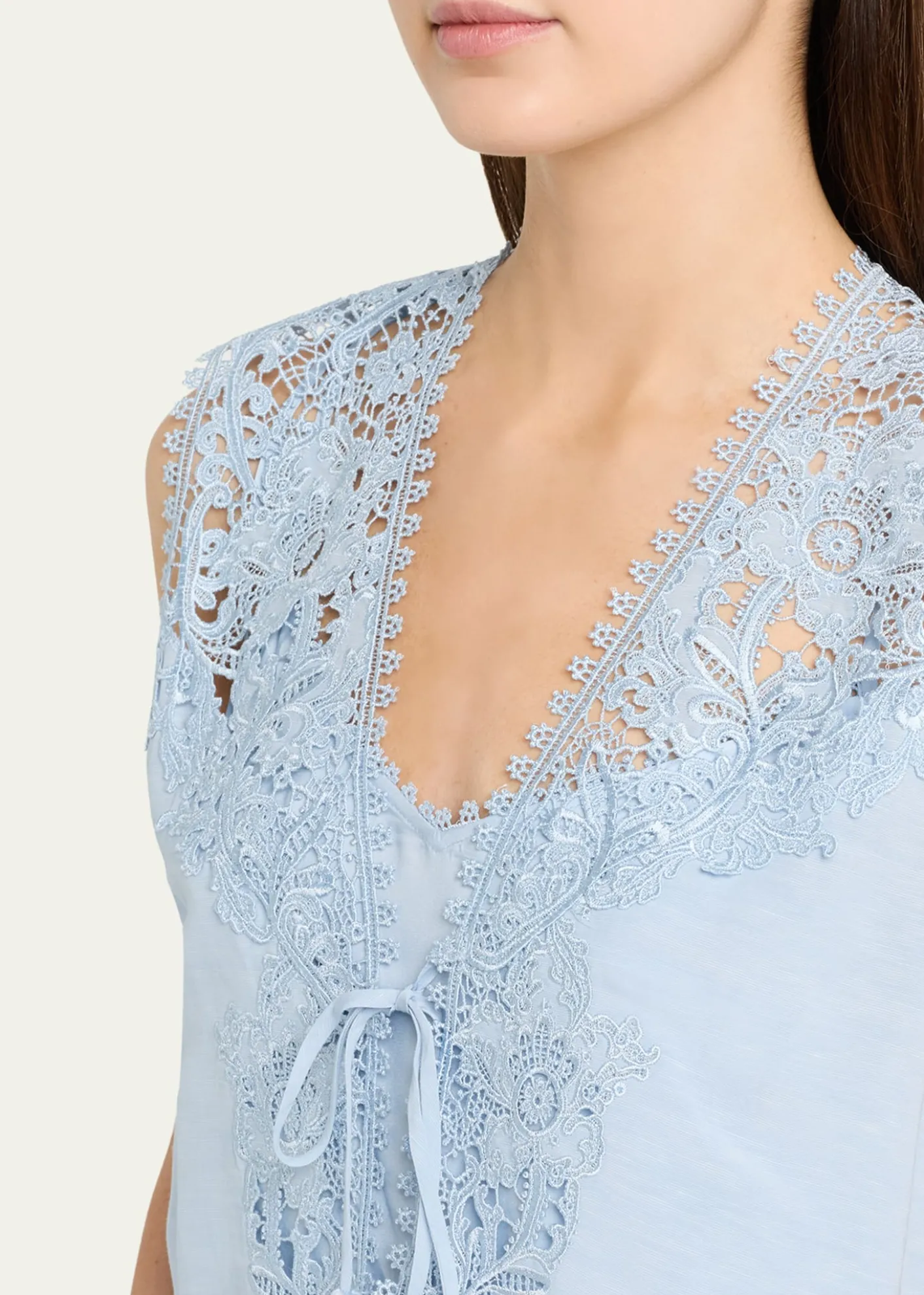 Kobi HalperinBianca Lace-Trimmed Blouse