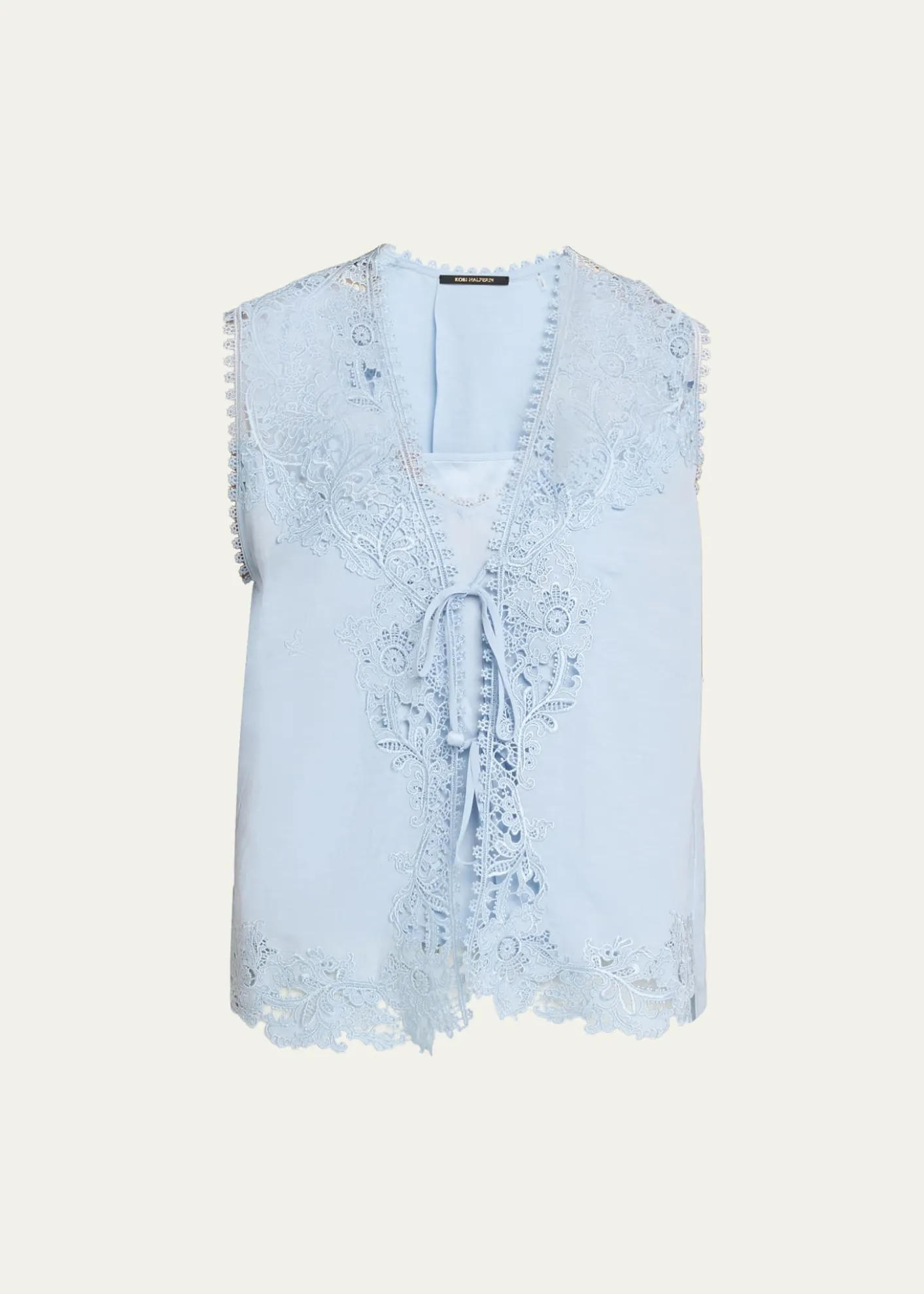 Kobi HalperinBianca Lace-Trimmed Blouse