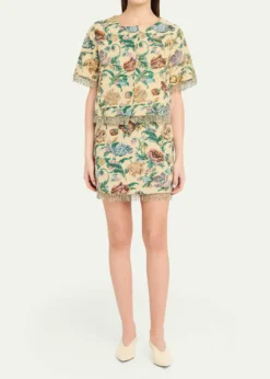 Kobi HalperinCarson Floral Cotton-Blend Jacket
