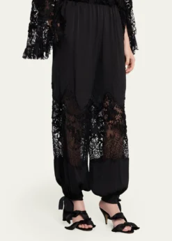 Kobi HalperinCorrine Lace-Inset Balloon Pants