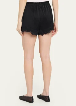 Kobi HalperinCristal Lace-Trim Relaxed Shorts