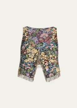 Kobi HalperinHazel Tapestry Beaded Vest