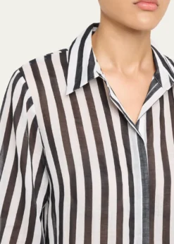 Kobi HalperinJolie Striped Cotton Blouse