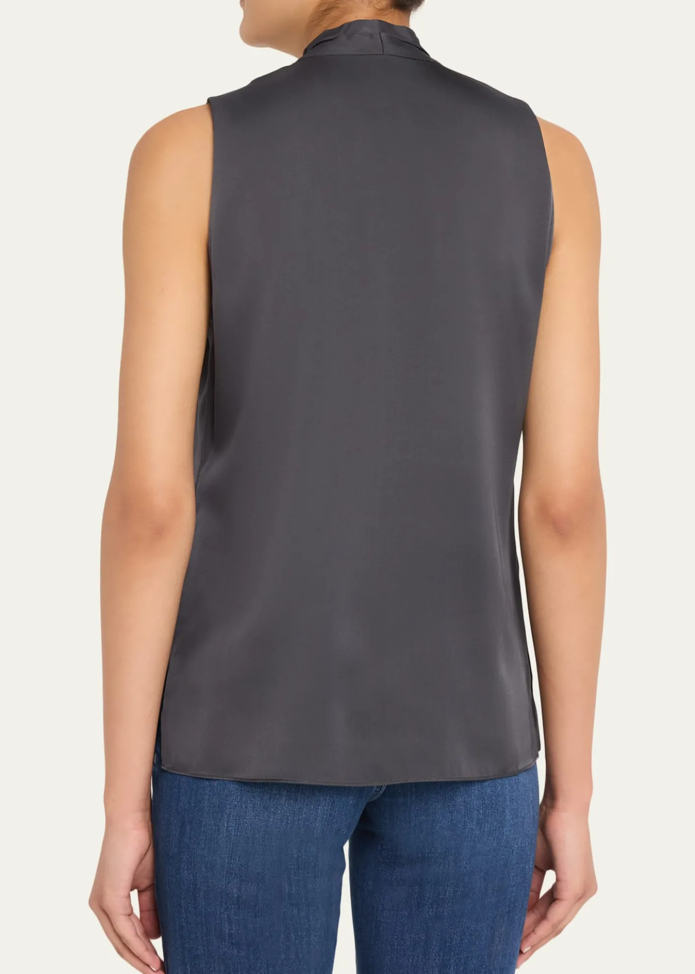 Kobi HalperinMila Silk-Stretch Sleeveless Top