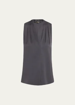 Kobi HalperinMila Silk-Stretch Sleeveless Top