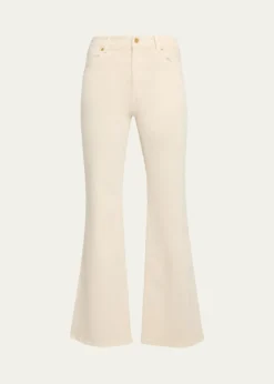 Kobi HalperinRosie Flare-Leg Stretch Cotton Pants