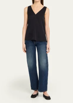 Kobi HalperinSailor Sleeveless V-Neck Blouse