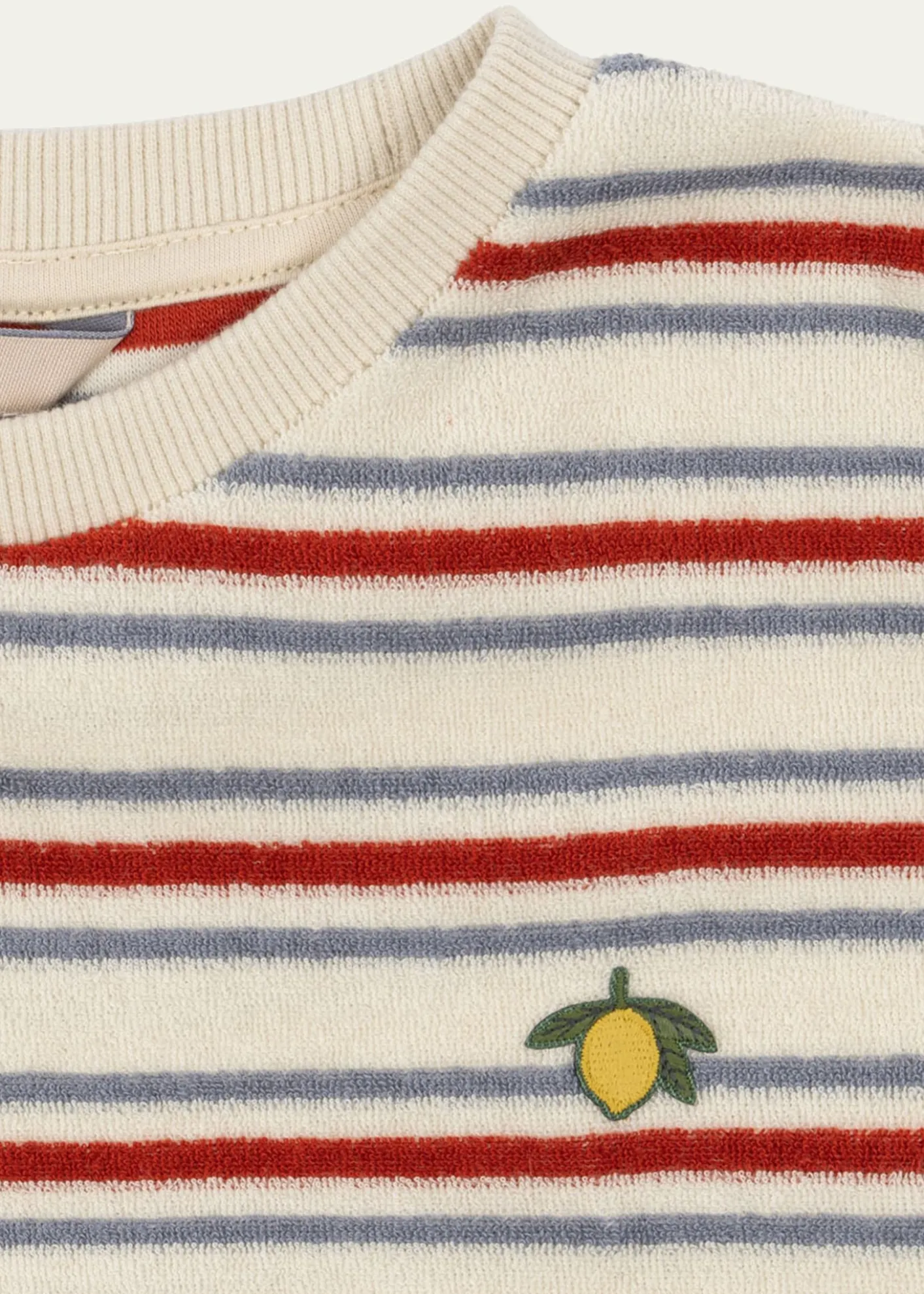 Konges SlojdBoy's Itty Striped Cotton Terry Sweatshirt, Size 6M-8