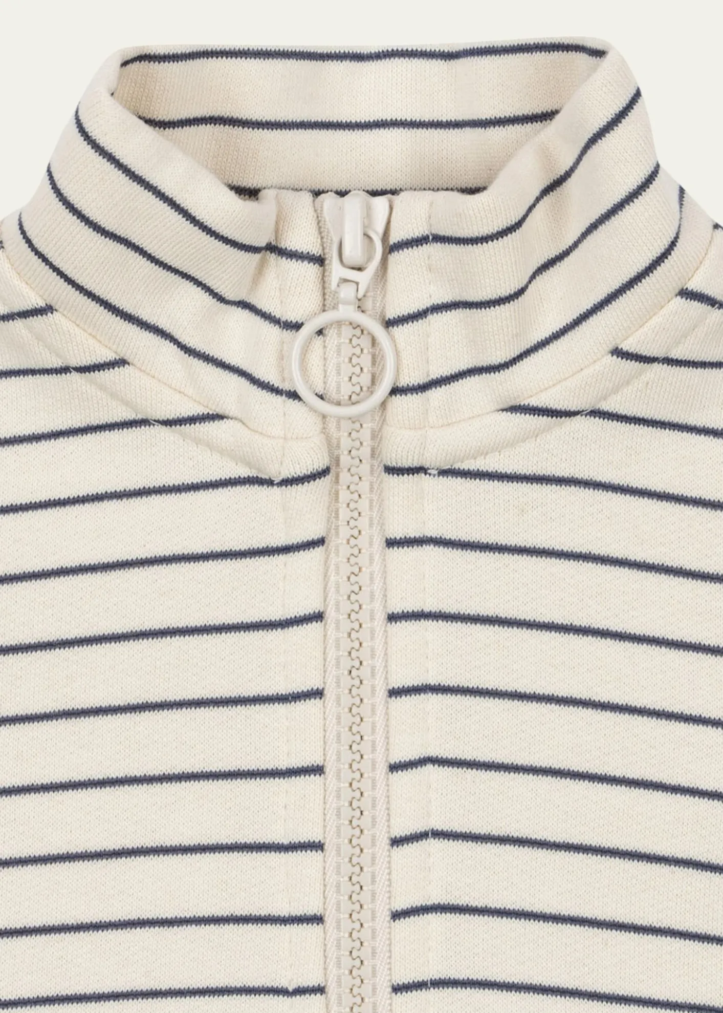 Konges SlojdBoy's Lou Striped Half-Zip Sweater, Size 6M-8