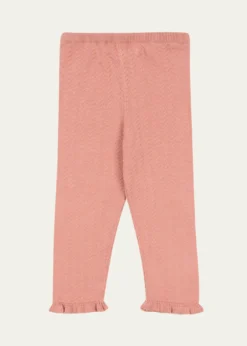 Konges SlojdGirl's Cypres Frill-Trim Scalloped Cotton Pants, Size 3M-8