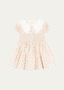 Konges SlojdGirl's Midsummer Smocked Floral-Print Dress, Size 2-10