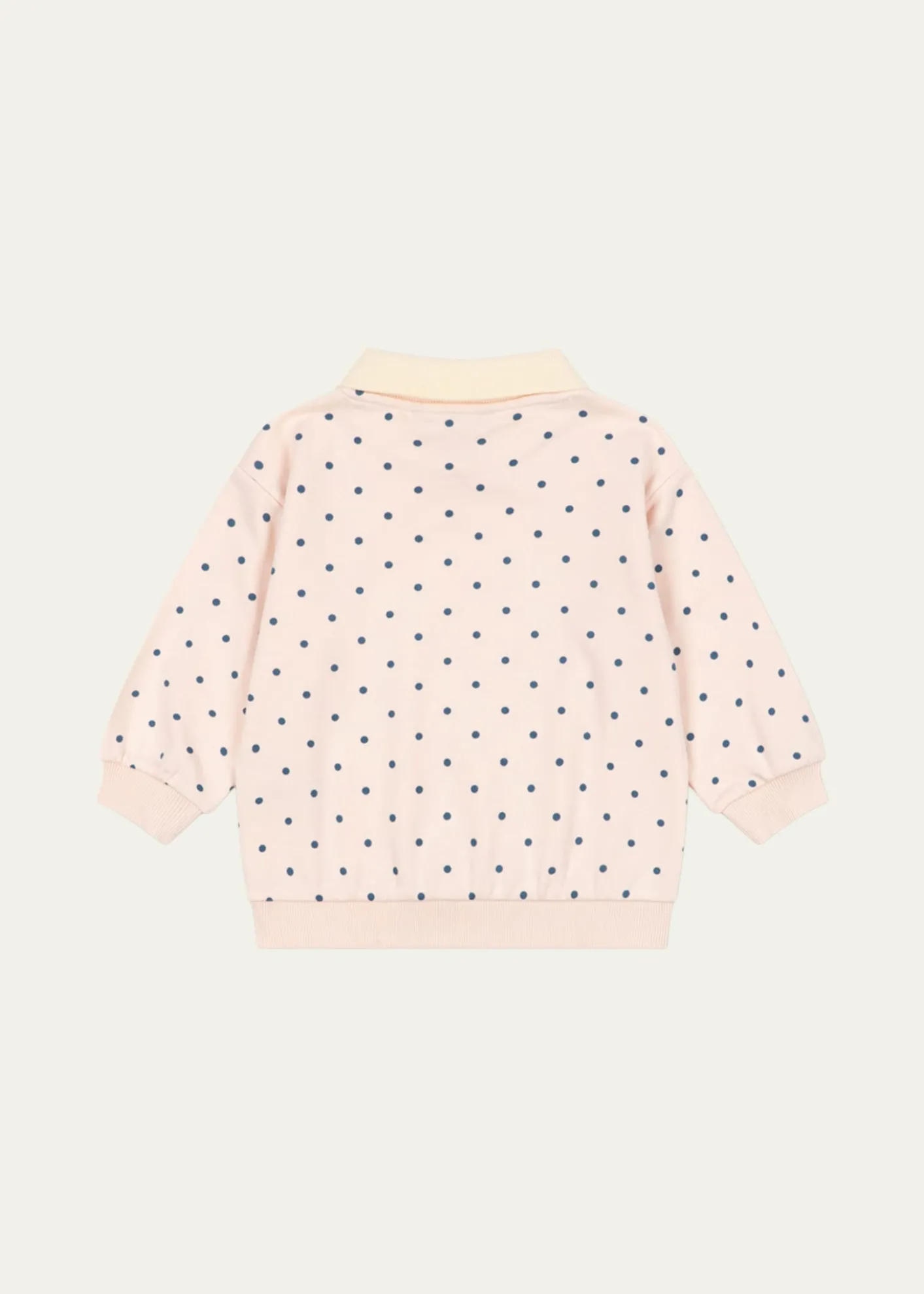Konges SlojdGirl's Spotty Long-Sleeve Polo Shirt, Size 12M-8Y