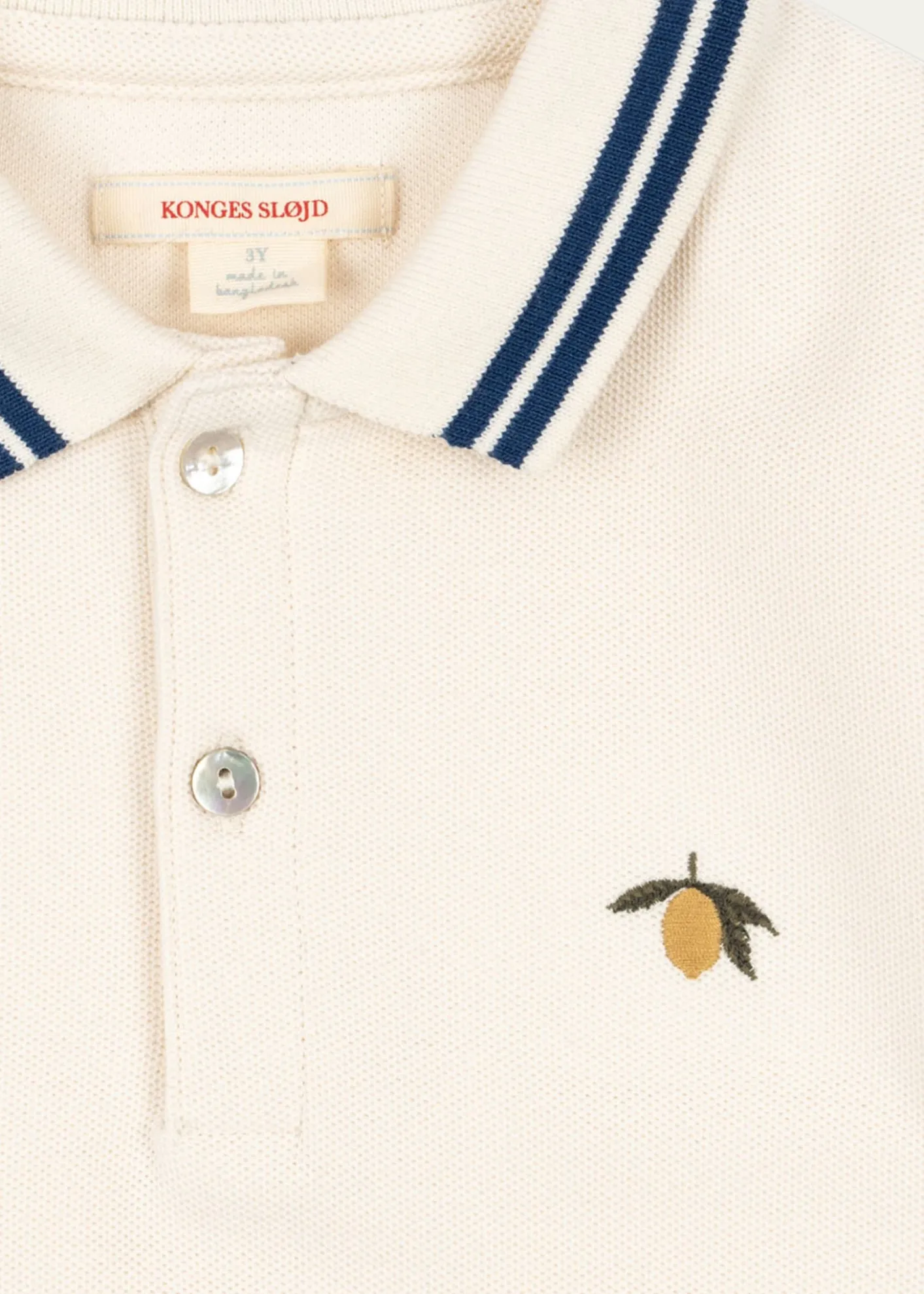 Konges SlojdBoy's Florian Embroidered Polo Shirt, Size 9M-10