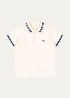 Konges SlojdBoy's Florian Embroidered Polo Shirt, Size 9M-10