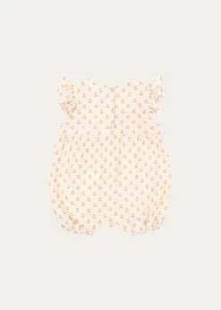 Konges SlojdGirl's Coco Ruffle Floral-Print Romper, Size 3M-18M