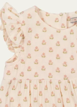 Konges SlojdGirl's Coco Ruffle Floral-Print Romper, Size 3M-18M