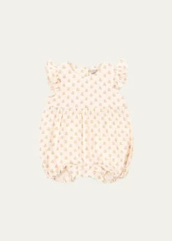 Konges SlojdGirl's Coco Ruffle Floral-Print Romper, Size 3M-18M