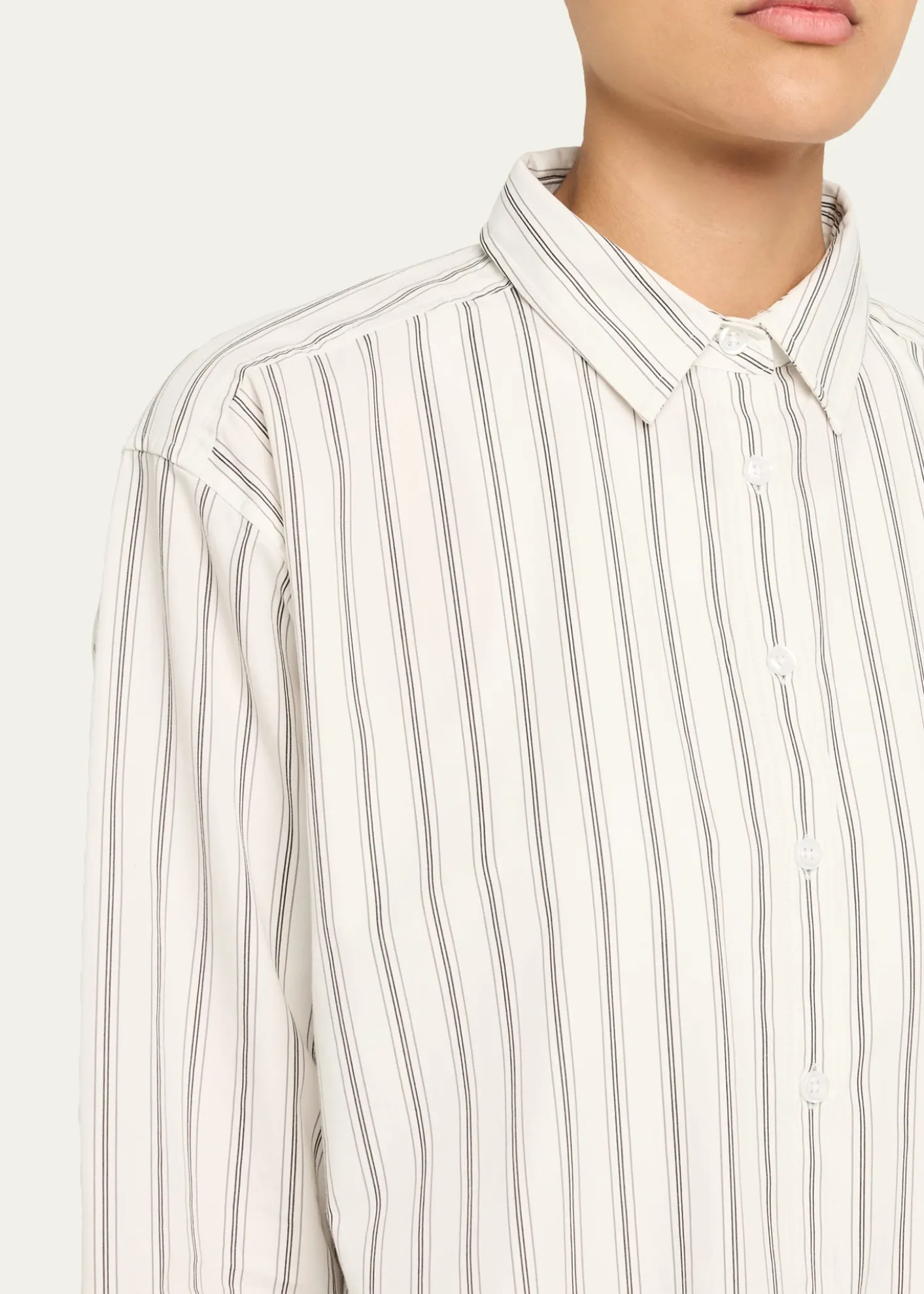 KuleThe Cordel Striped Button-Front Shirt