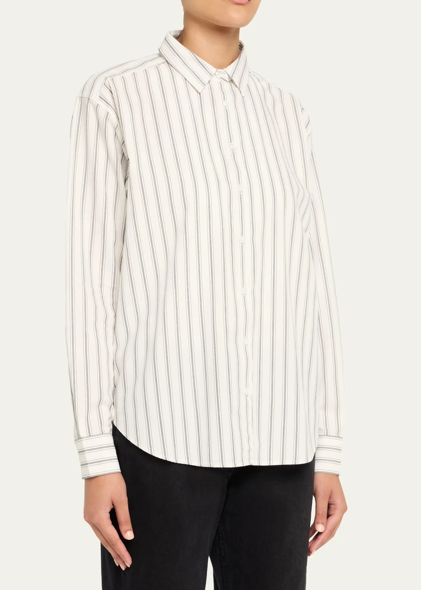 KuleThe Cordel Striped Button-Front Shirt