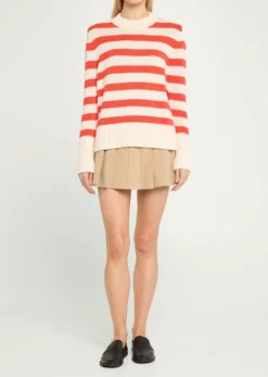KuleThe Tatum Cotton Stripe Sweater