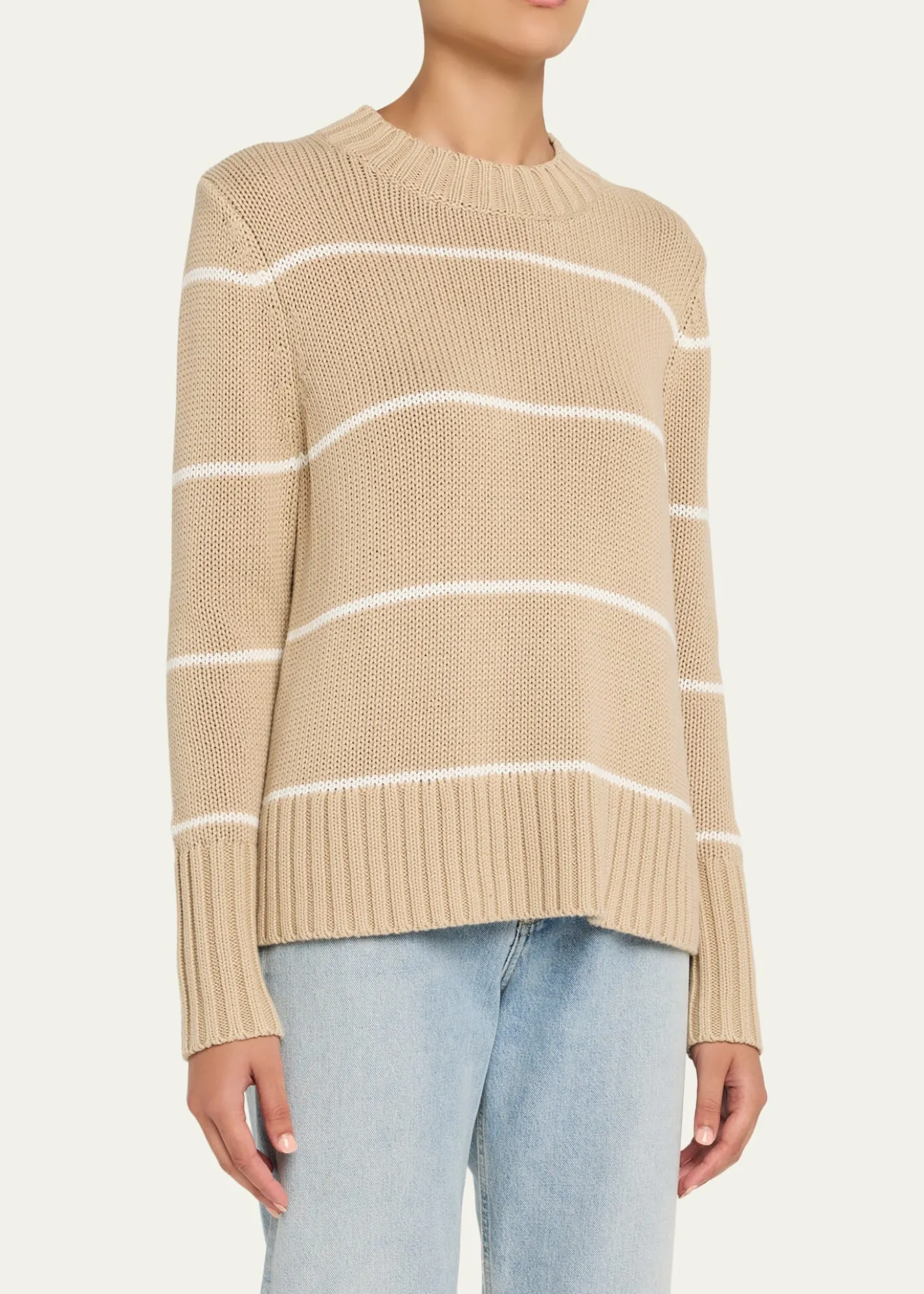 KuleThe Tatum Striped Cotton Sweater