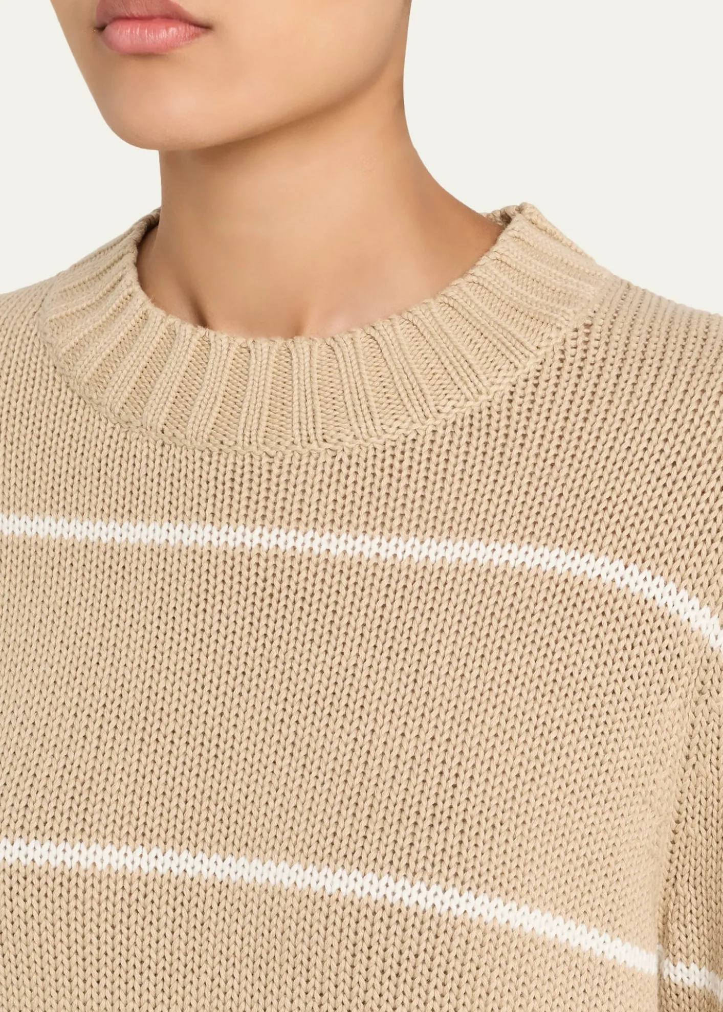 KuleThe Tatum Striped Cotton Sweater
