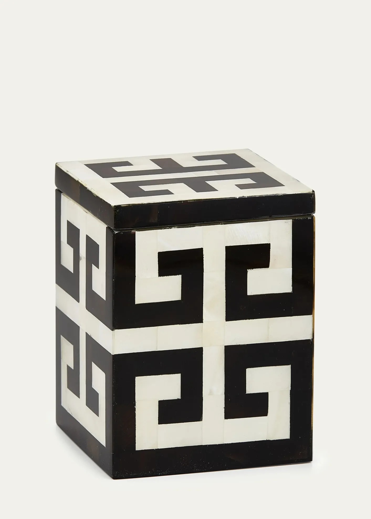 LabrazelGreek Key Canister