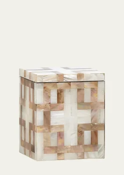 LabrazelParquet Bath Canister
