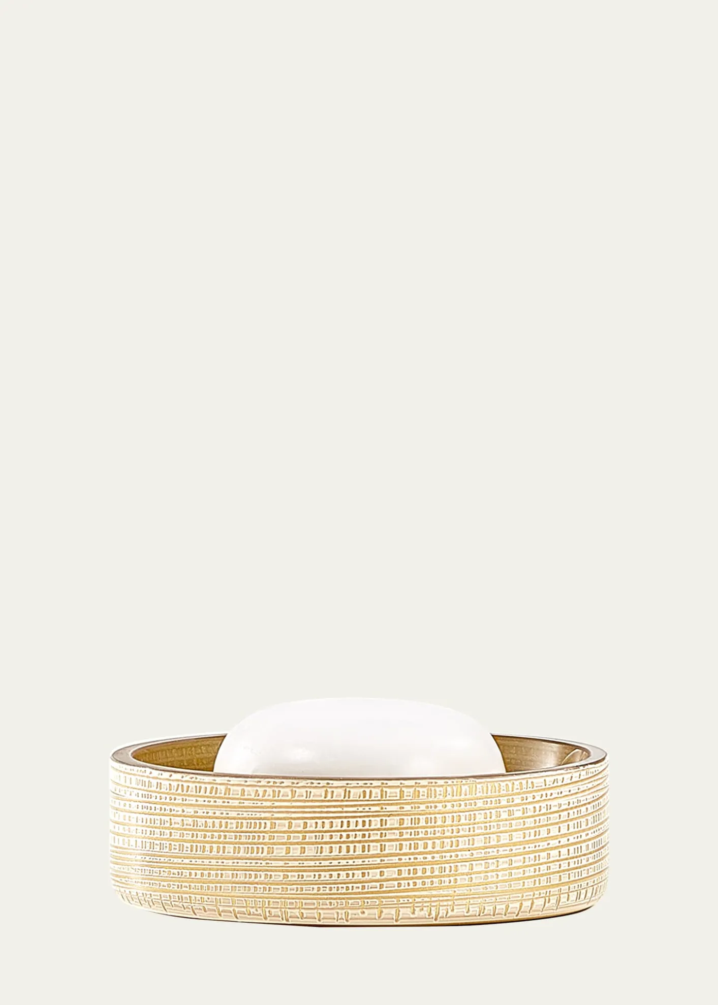 LabrazelWoven Soap Dish, Gold