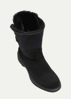 La CanadienneHadley Shearling-Lined Suede Boots