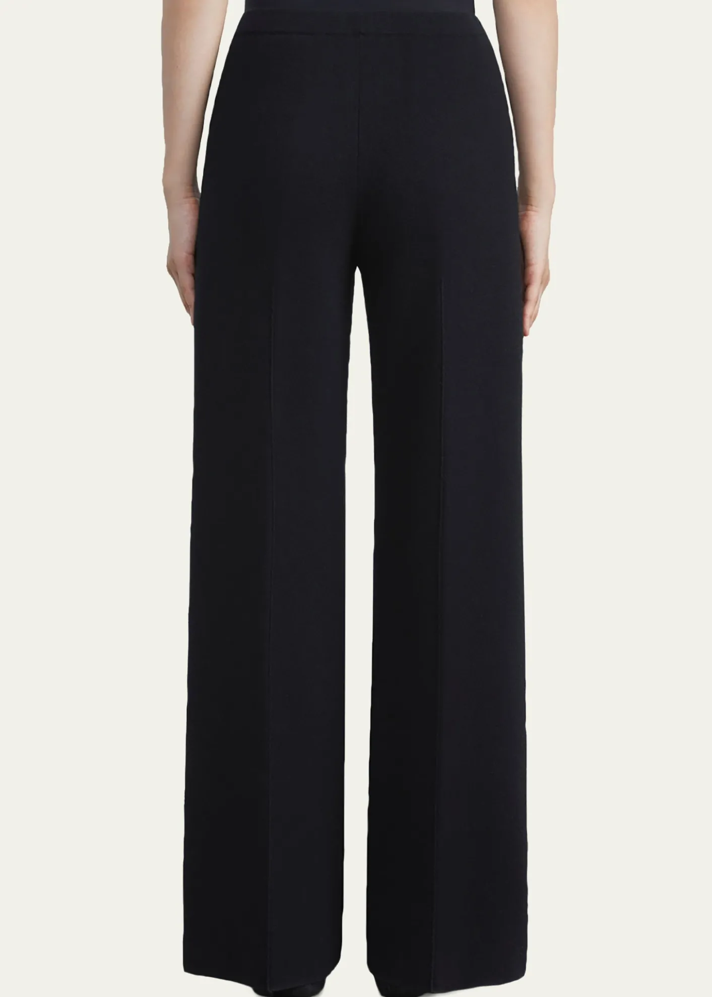 Lafayette 148 New YorkCashmere Double-Knit Pull-On Pants