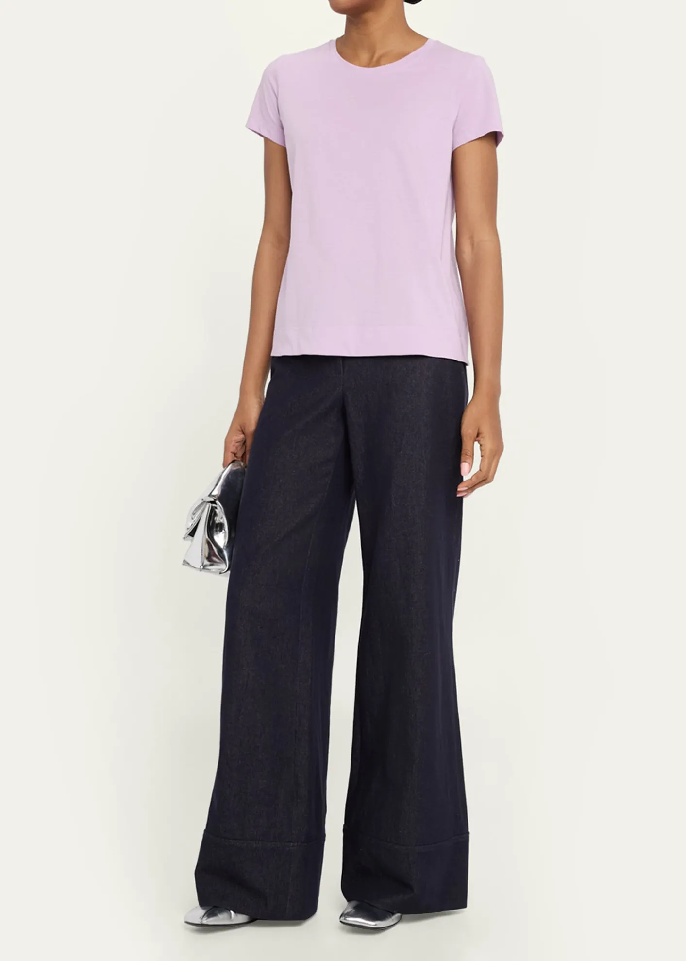 Lafayette 148 New YorkCharles Wide-Leg Twill Pants