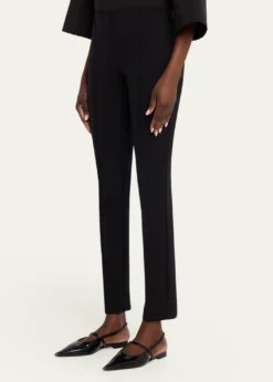Lafayette 148 New YorkGramercy Cropped Slim-Fit Pintuck Pants