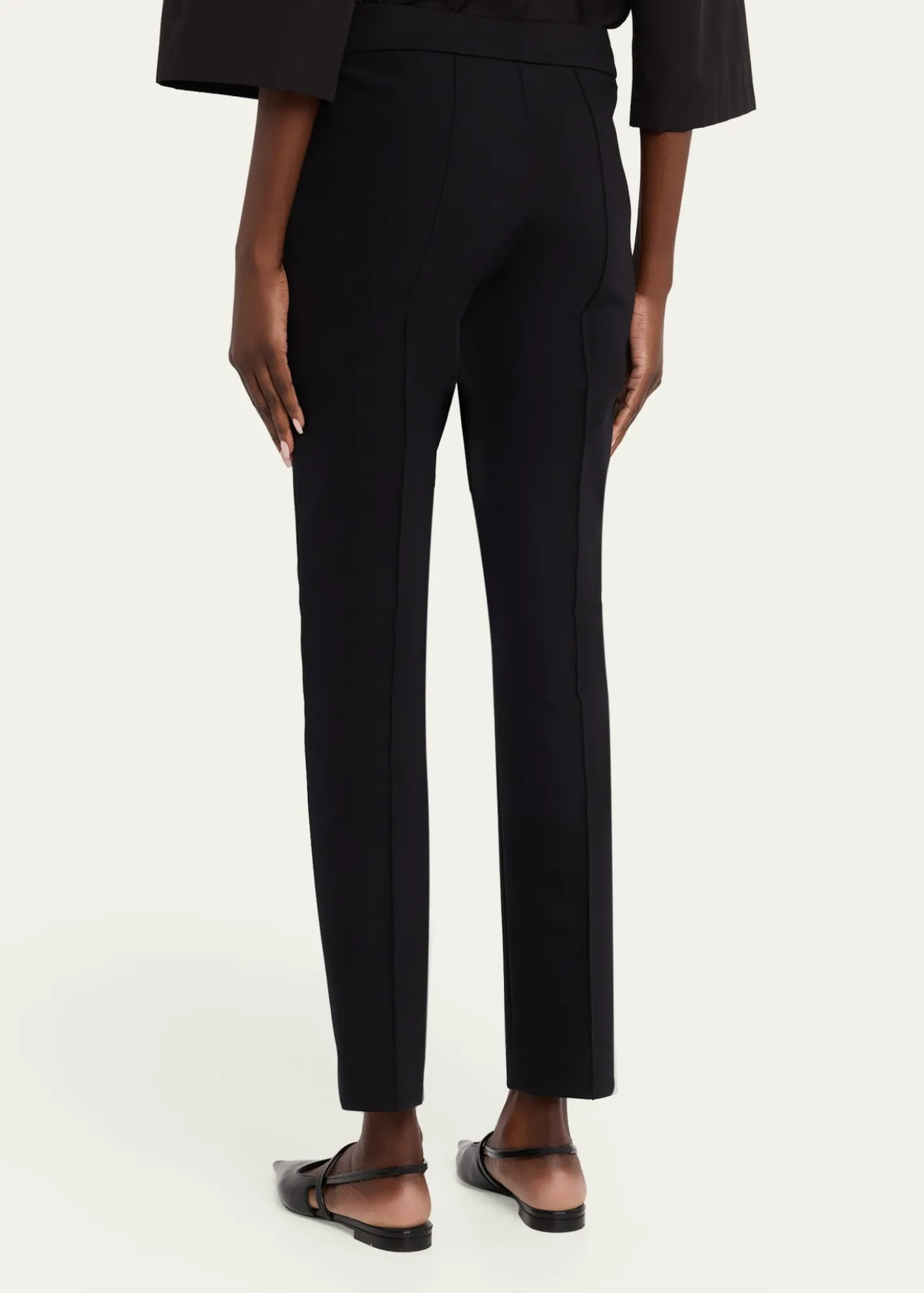 Lafayette 148 New YorkGramercy Cropped Slim-Fit Pintuck Pants