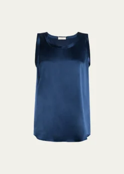 Lafayette 148 New YorkPerla Luxe Reversible Silk Charmeuse Shell